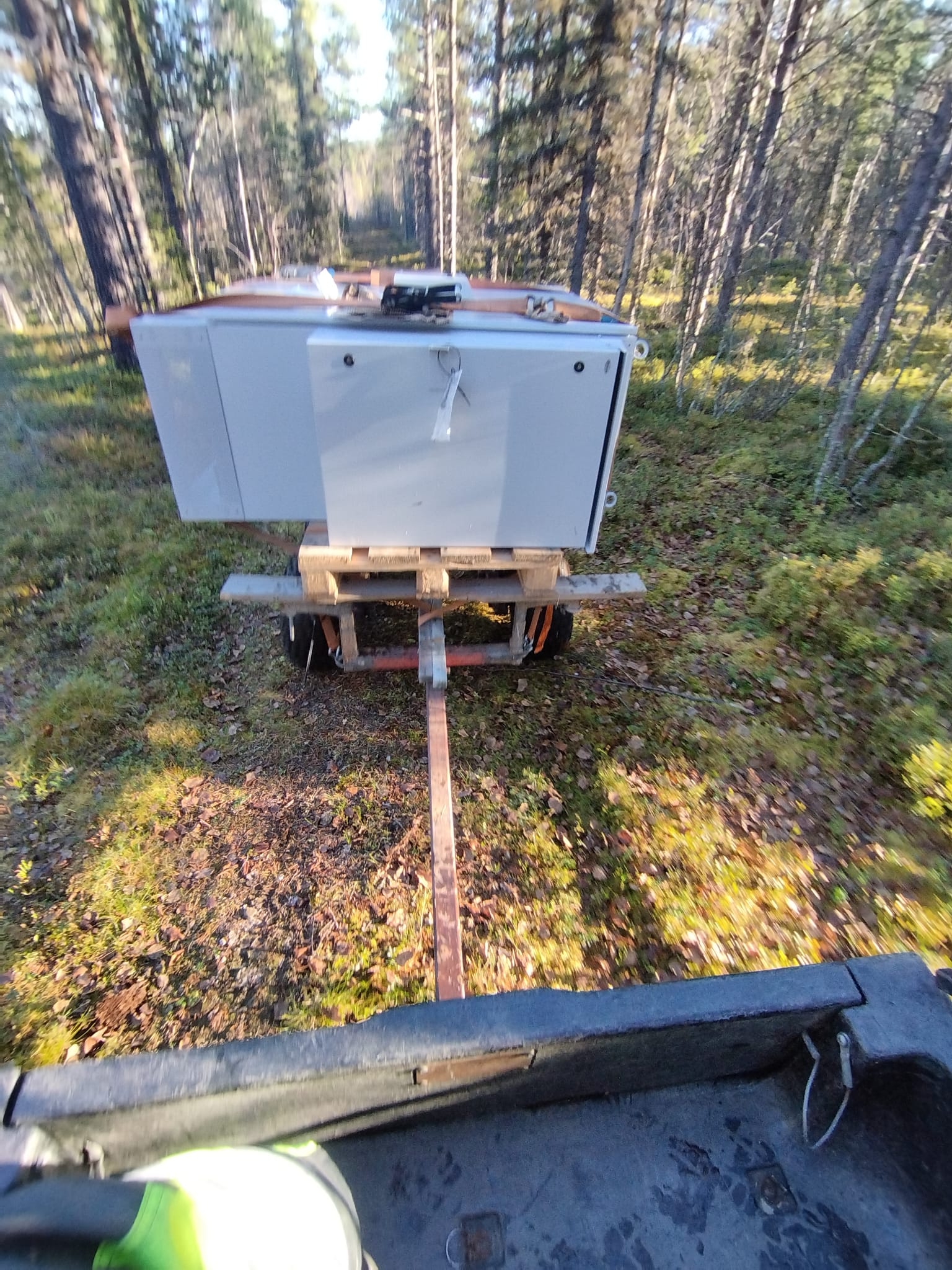 Outdoor cabinet special delivery
